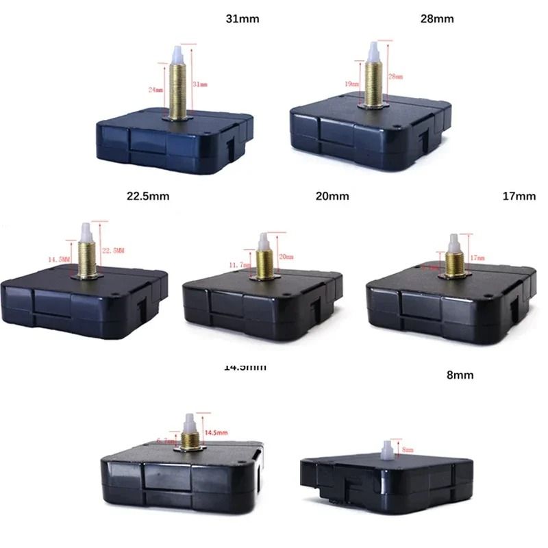Quartz Clock Movement Mechanism Silent DIY Clock Kit Wall Clock Repair Parts