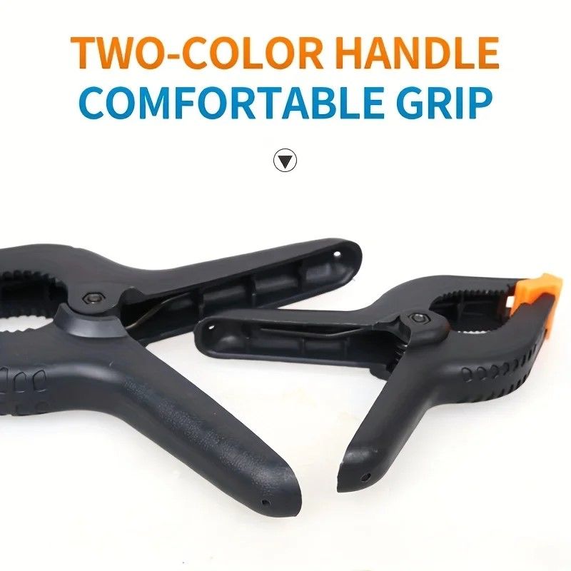 PrecisionGrip Adjustable Nylon Spring Clamps – 3/4/6/9 Inch Carpentry Set
