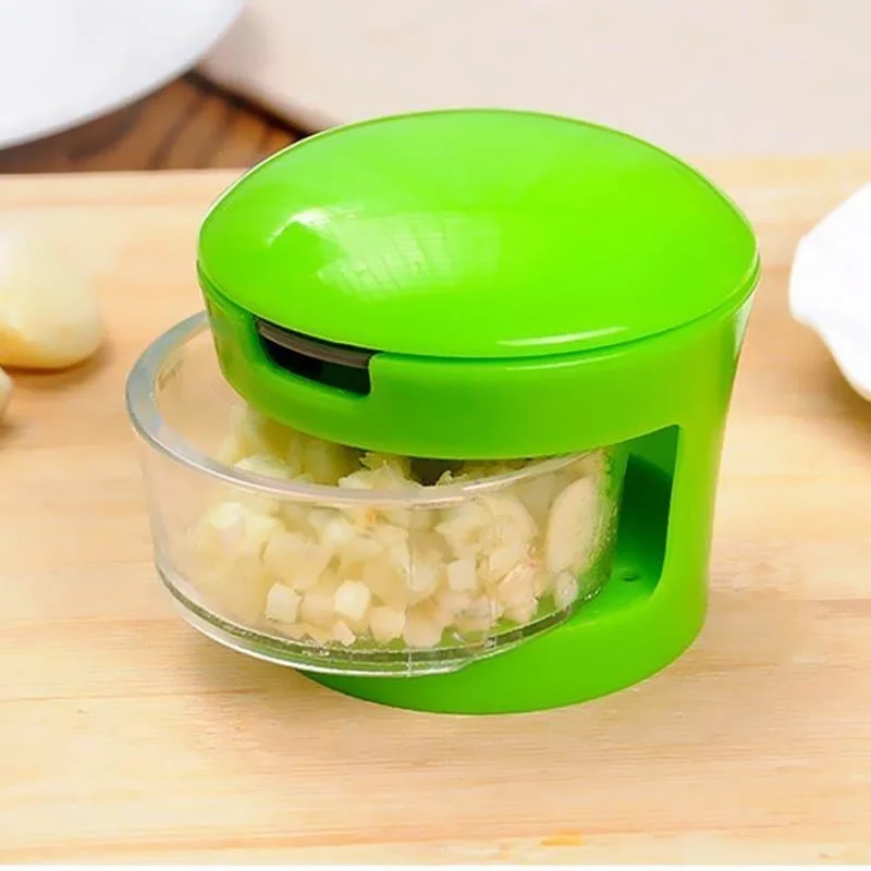 Multi Function Garlic Press & Stainless Steel Garlic Chopper for Easy Cooking