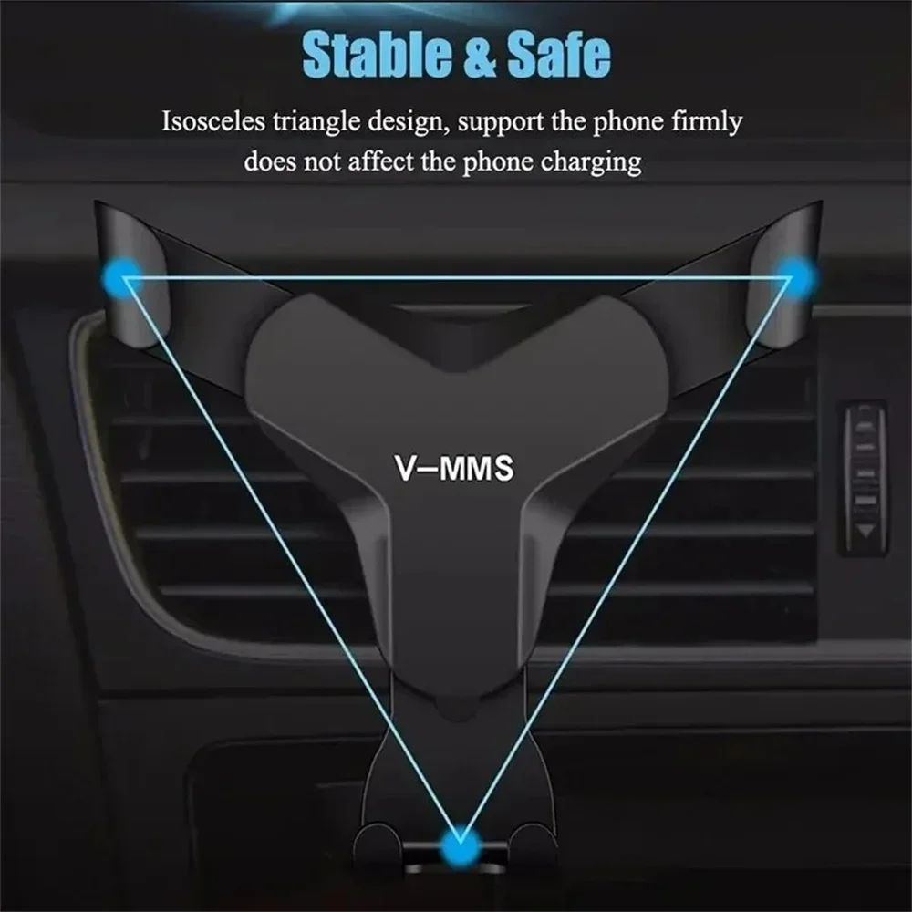 AutoGrip Gravity Car Phone Holder Air Vent Mount