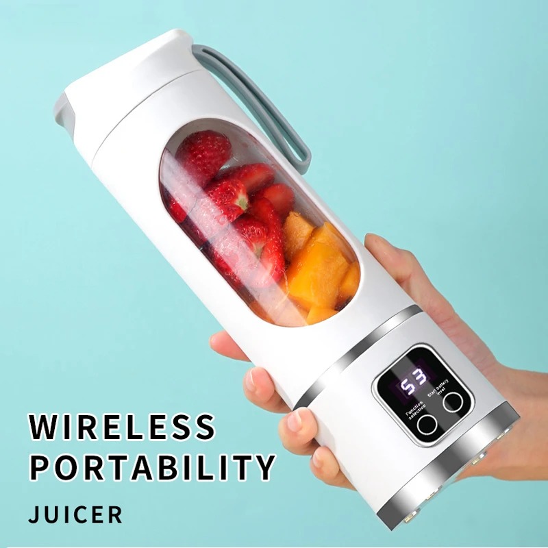Electric Juicer Mini Portable Blender, Fruit Mixers Juice Maker