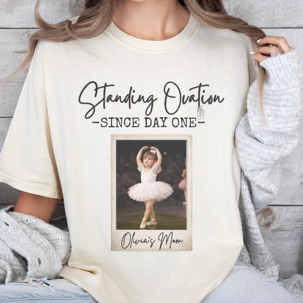 Personalized Dance Mom Shirt with Photo – Custom Recital Tee