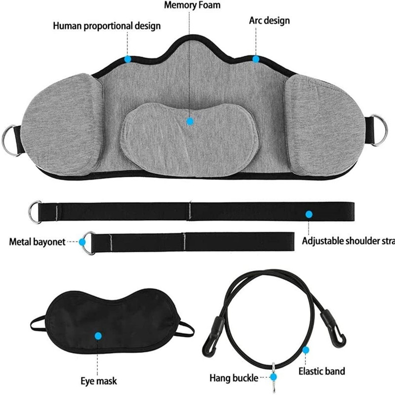 Hammock with Stand for Neck Traction Massager, Hamac Cervicales for Pain Relief, Neck Stretcher for Relaxation