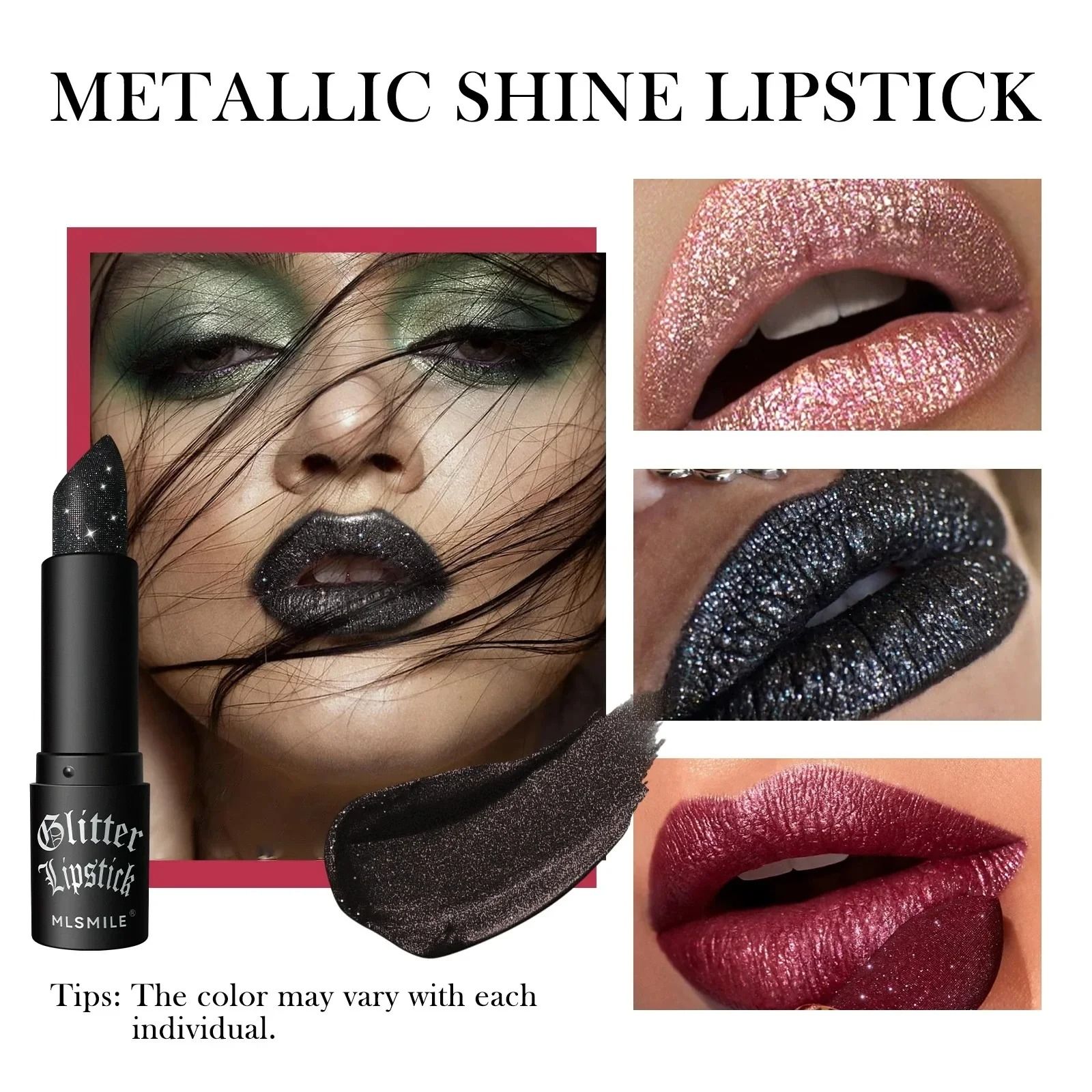 Diamond Shimmer Matte Glitter Lipstick
