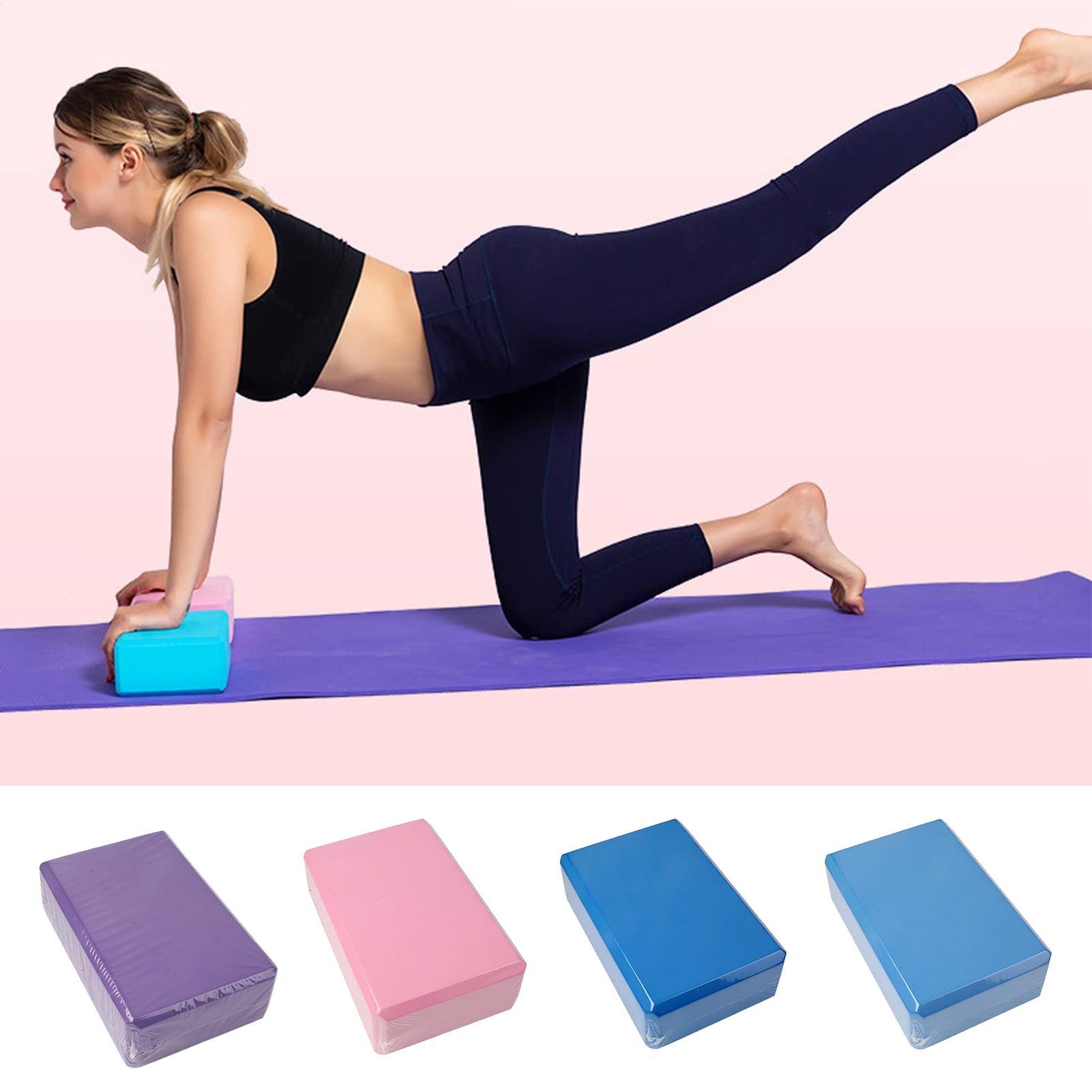 EVA Yoga Blocks for Stretching, Gym Foam Brick Training Exercise, Fitness Equipment