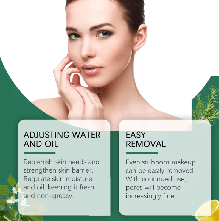 PureClean Lightweight Facial Cleansing Oil Deep Pore Makeup Remover