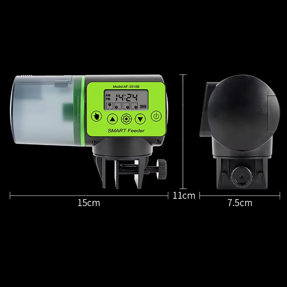 Automatic Fish Feeder – Digital Aquarium Food Dispenser with Timer