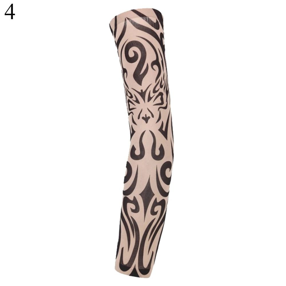 Flower Arm Tattoo Sleeves – Seamless UV Sunscreen Protection – High-Yield Athletic Interaction Hub