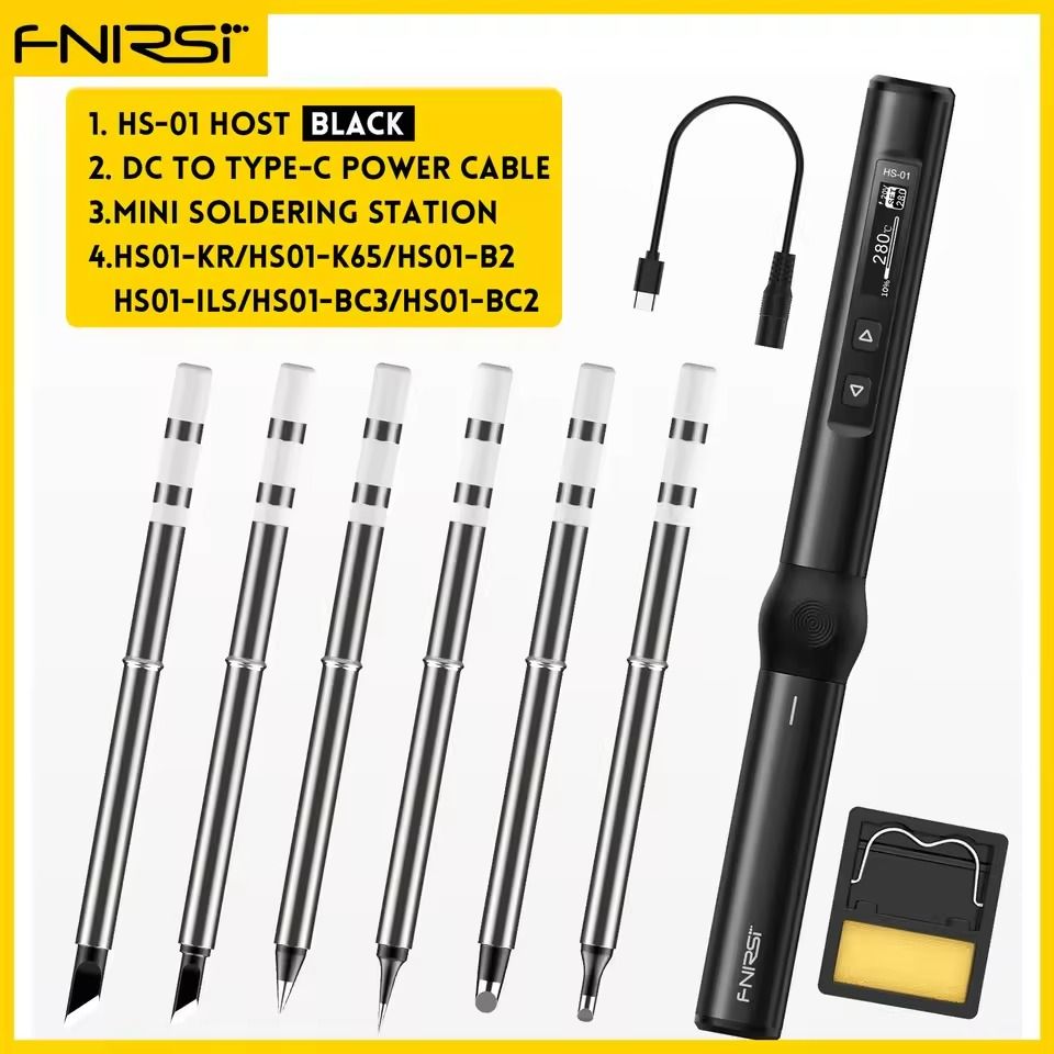 Smart Electric Soldering Iron Kit with Adjustable Temperature and Fast Heating