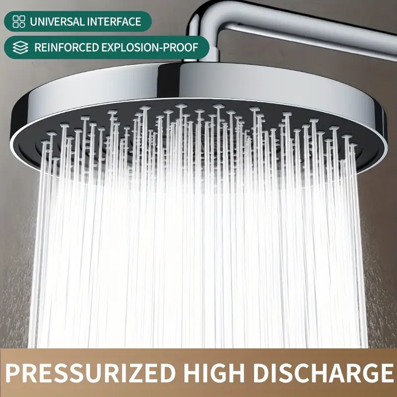 High Pressure Large Flow Rainfall Shower Head Top Sprayer Water Saving Shower Faucet