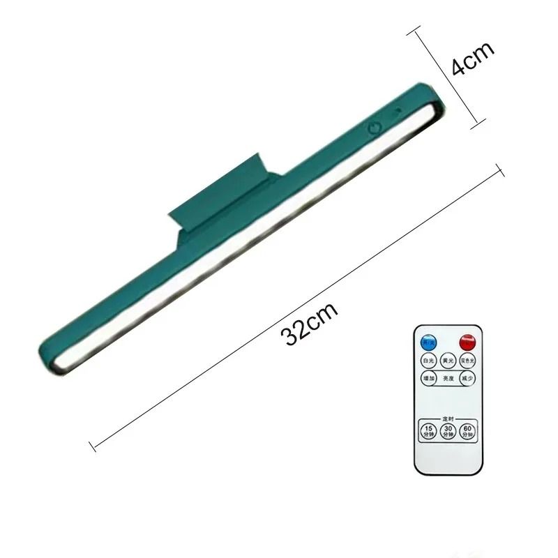 Desk Lamp LED USB Rechargeable Stepless Dimming Table Lamp