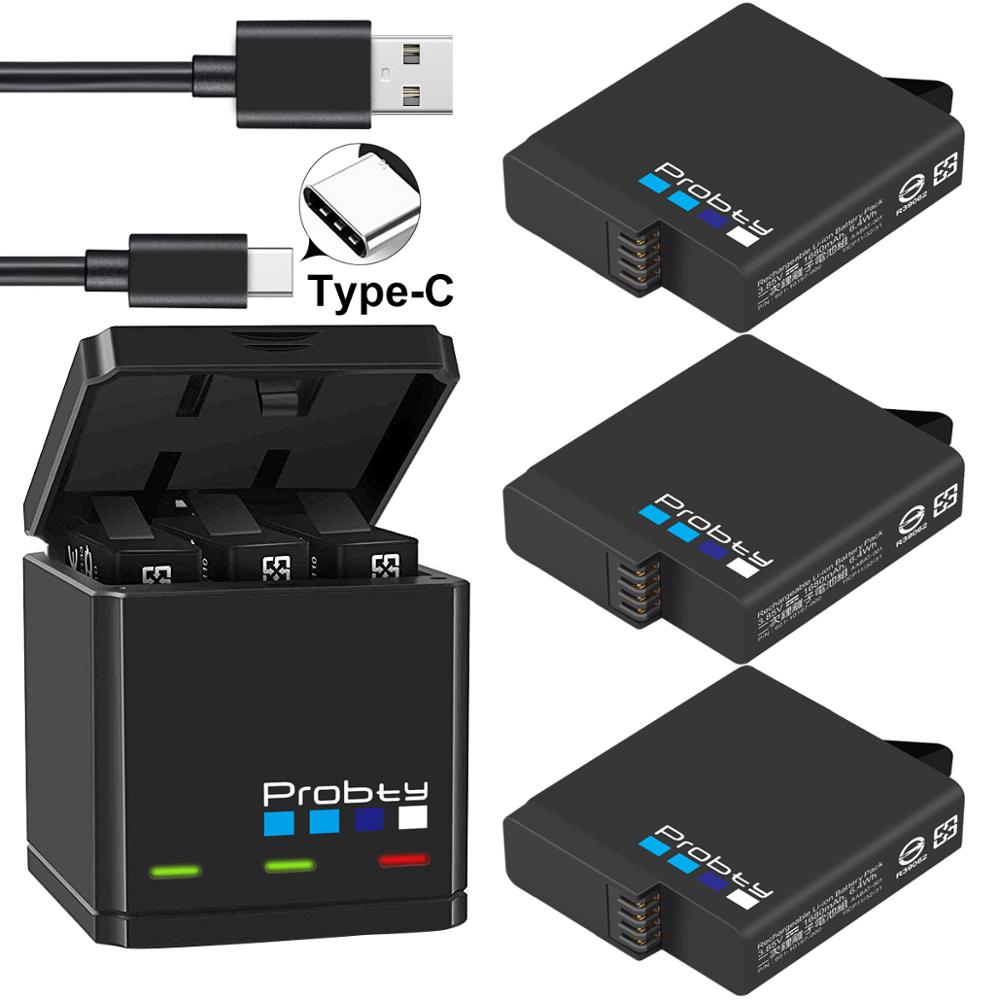 Premium GoPro Battery & Triple Battery Charger Power Kit