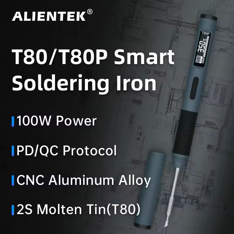 Precision Adjustable Temperature Soldering Tool with Digital Control and Tip Options