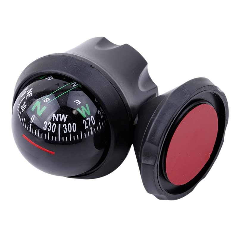 Rotating Car Compass with Suction Mount Dashboard Navigation Compass