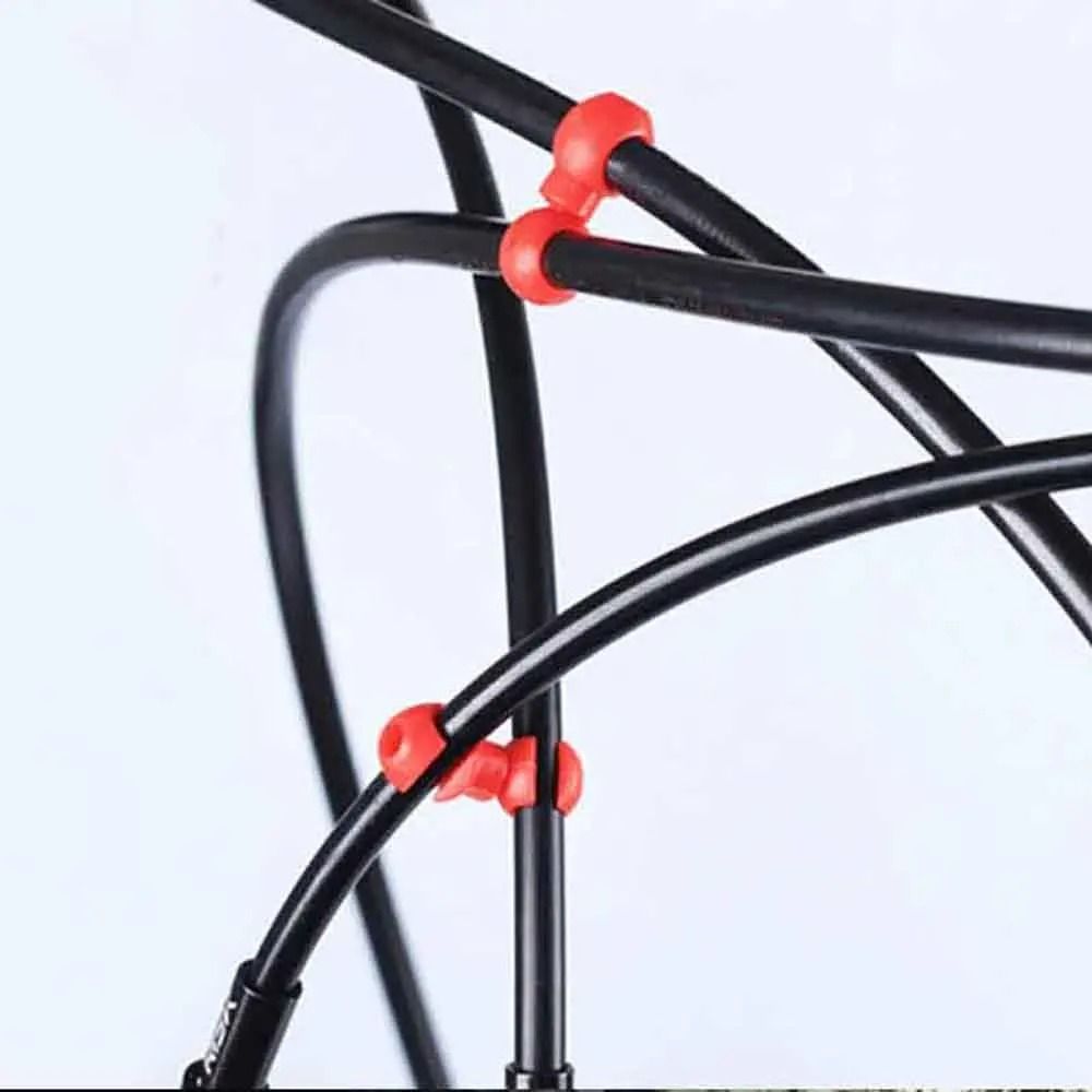 10-Piece Rotatable S-Style Bicycle Cable Management Clips