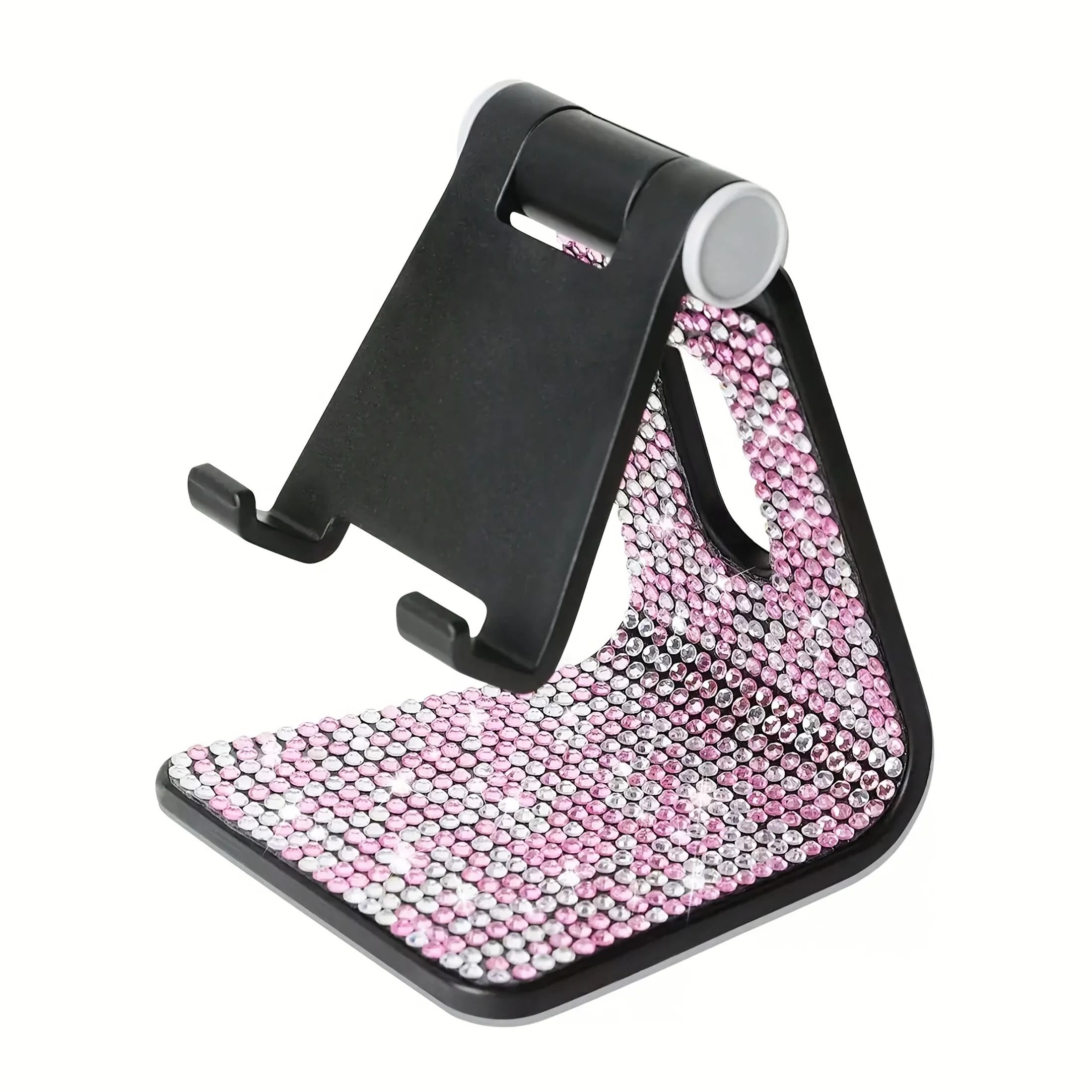 Sparkling Diamond Phone Stand for Desk Adjustable Tablet and Mobile Holder