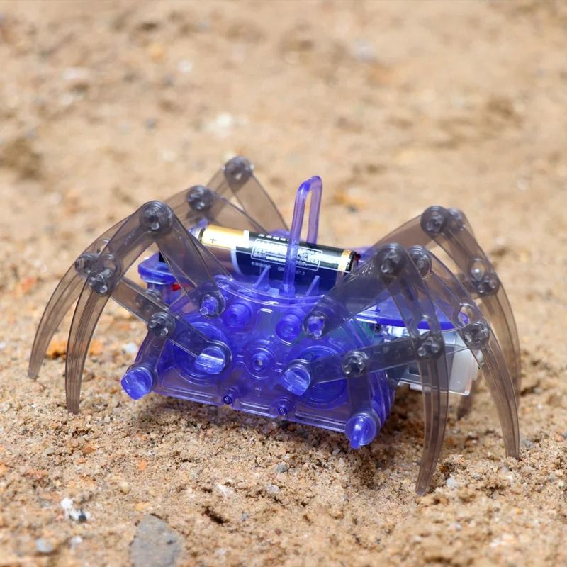 Kids Electric Robot Spider DIY STEM Assembly Toy