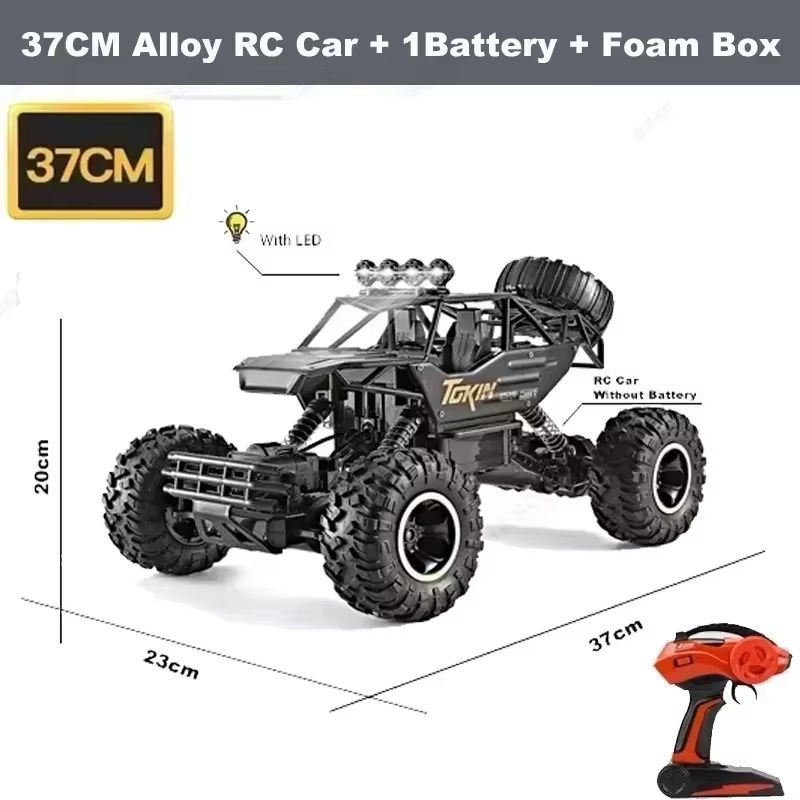 ZWN 1 12 1 16 4WD RC Car LED Lights Off Road Remote Control Buggy