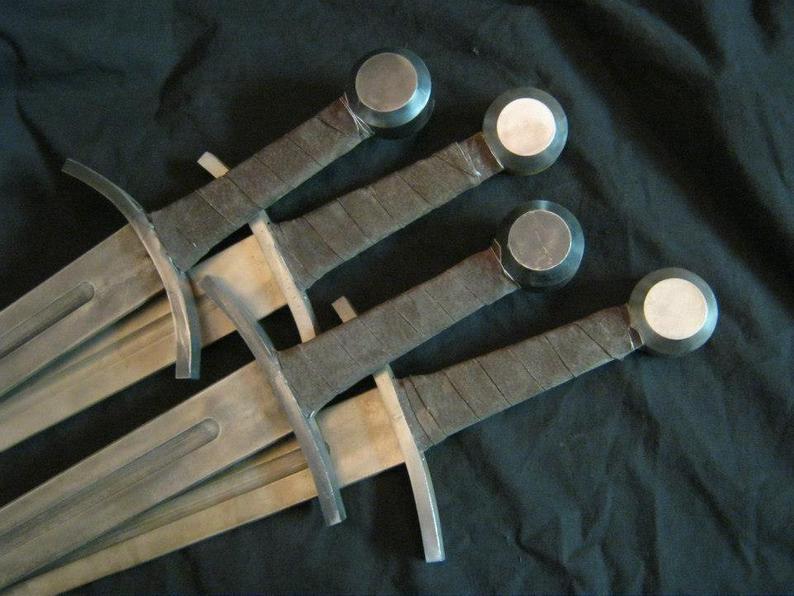 Battle-Ready Carbon Steel Sword | 65G Tempered Blade | Handcrafted Warrior Sword