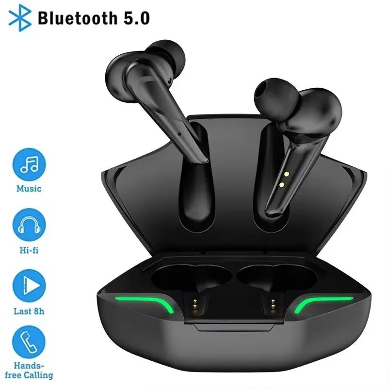 PulseSync TWS Bluetooth 5.0 Gaming Earbuds with Noise Reduction