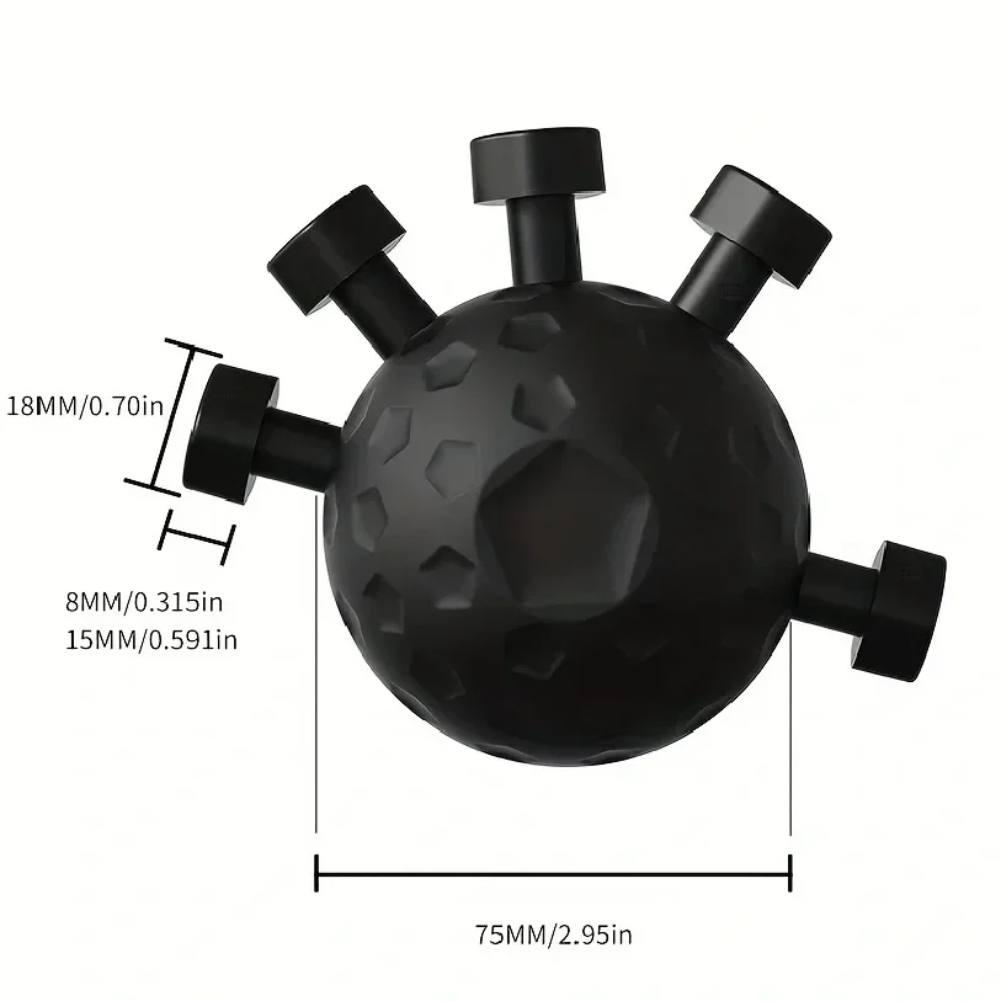 Rock Climbing Finger Exerciser, Adjustable Power Hand Grip Trainer