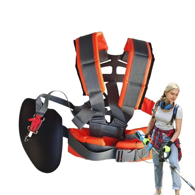 Double Shoulder Lawn Mower Strap