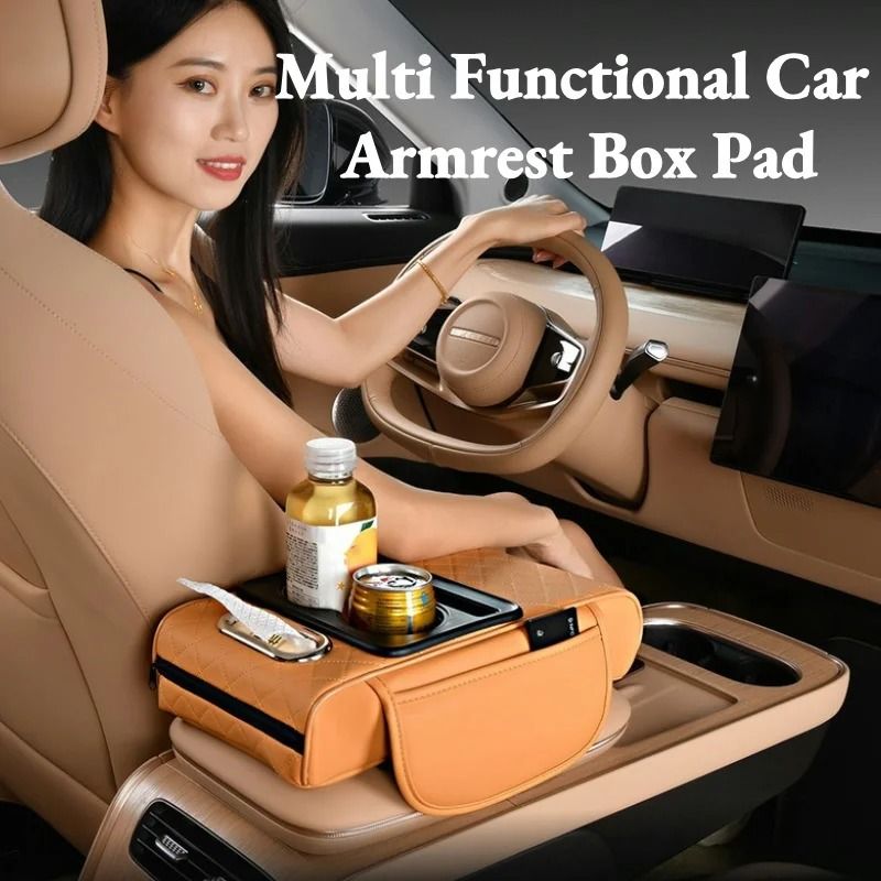 Auto Center Console Armrest Hub and High-Fidelity Cabin Ergonomics Architecture