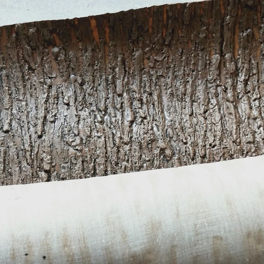 Realistic Simulated Tree Bark | Silicone Artificial Bark for Landscaping & Column Decor