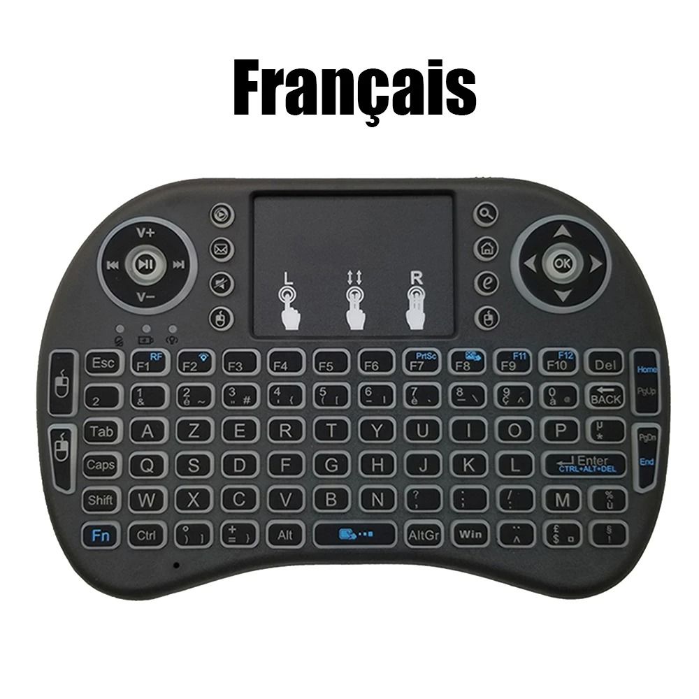 i8 2.4G Air Mouse Touchpad Mini Wireless Keyboard