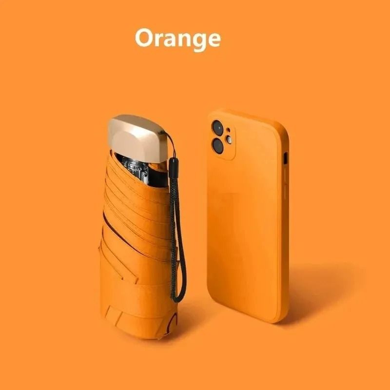 Mini Pocket Capsule Sun & Rain Umbrella