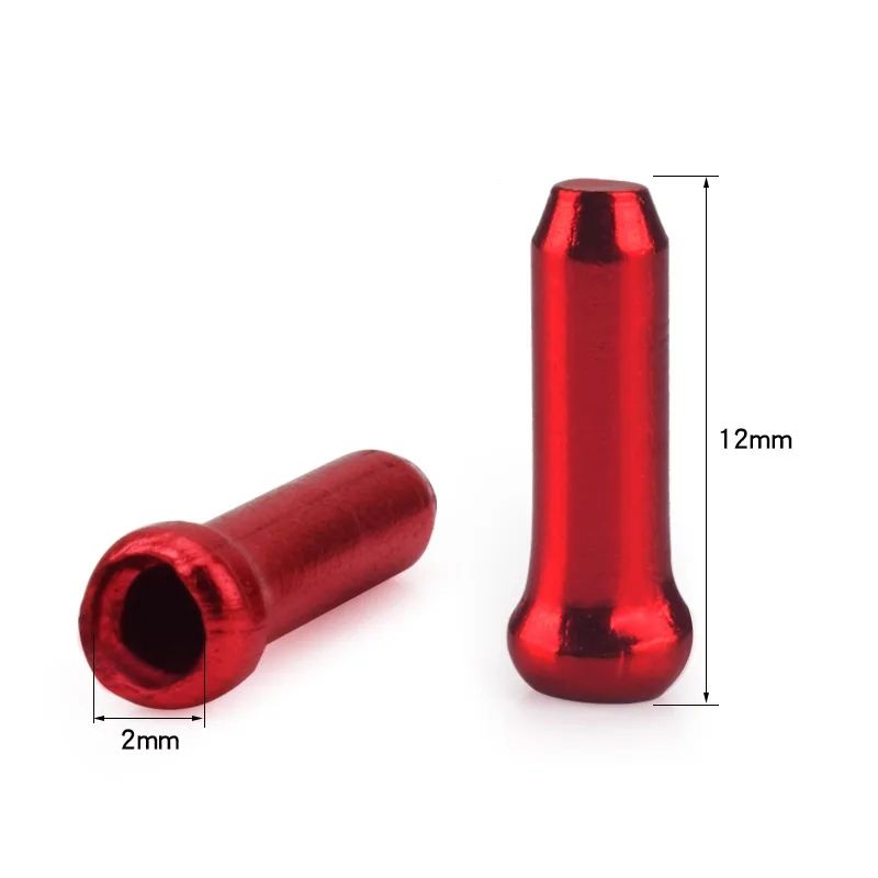 Bike Cable End Caps Set – 50pcs Brake & Shifter Cable Tips for Bicycles