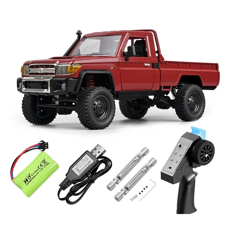 1:12 Scale 4WD RC Pickup Truck with Remote Control