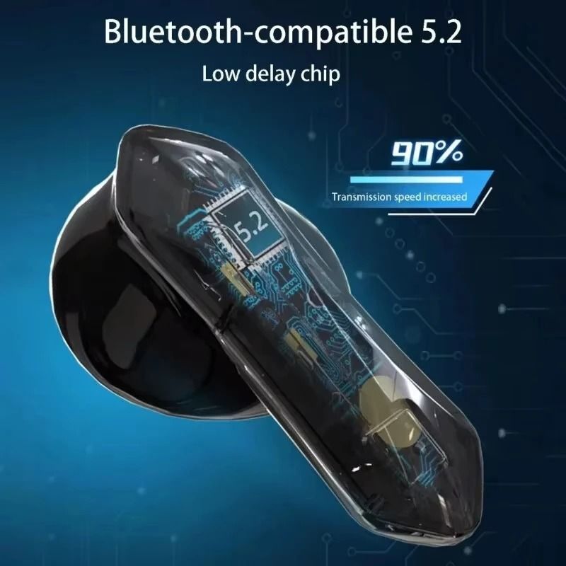 Wireless Bluetooth Gaming Earbuds with Low Latency and Long Battery Life