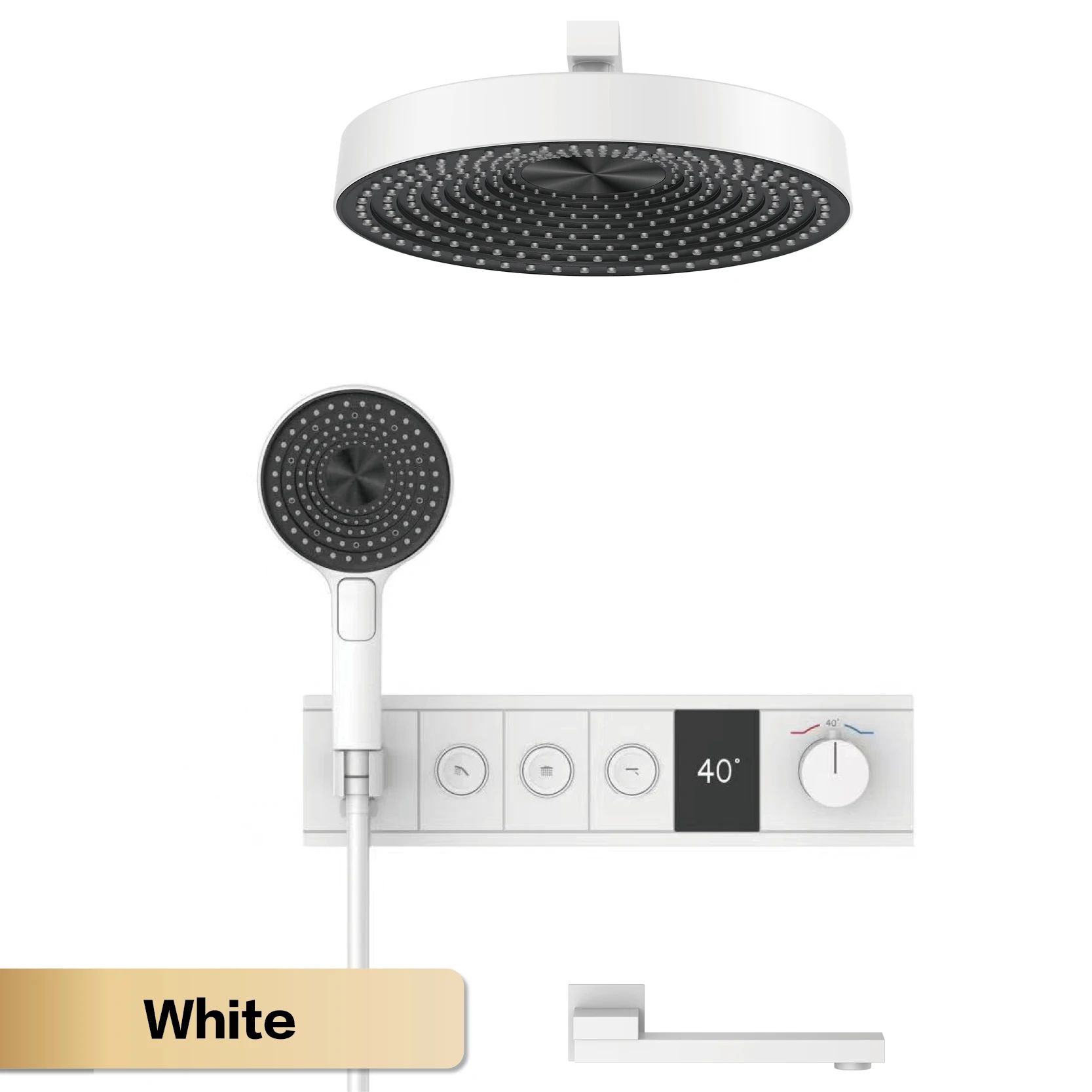 Luxury LED Multi Function Shower System