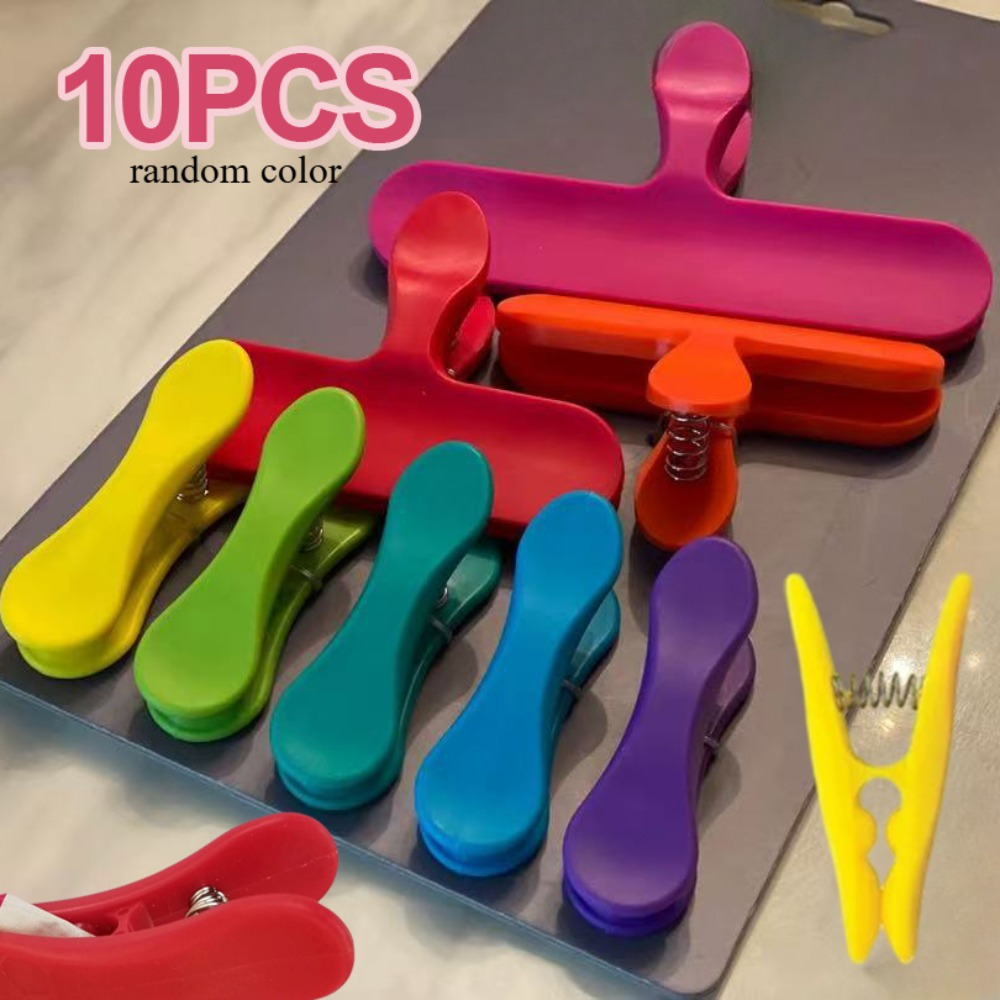 Reusable Bag Sealing Clips Multi Purpose Food Storage Closure Clips Set