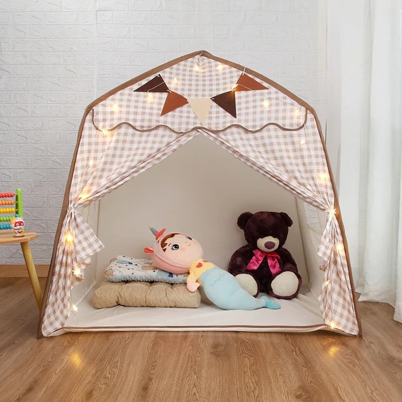 Portable Kids Play Tent | Large Foldable Toddler Castle & Princess