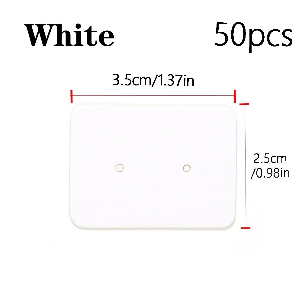 Earring Display Cards – 50 Pcs Jewelry Packaging Set
