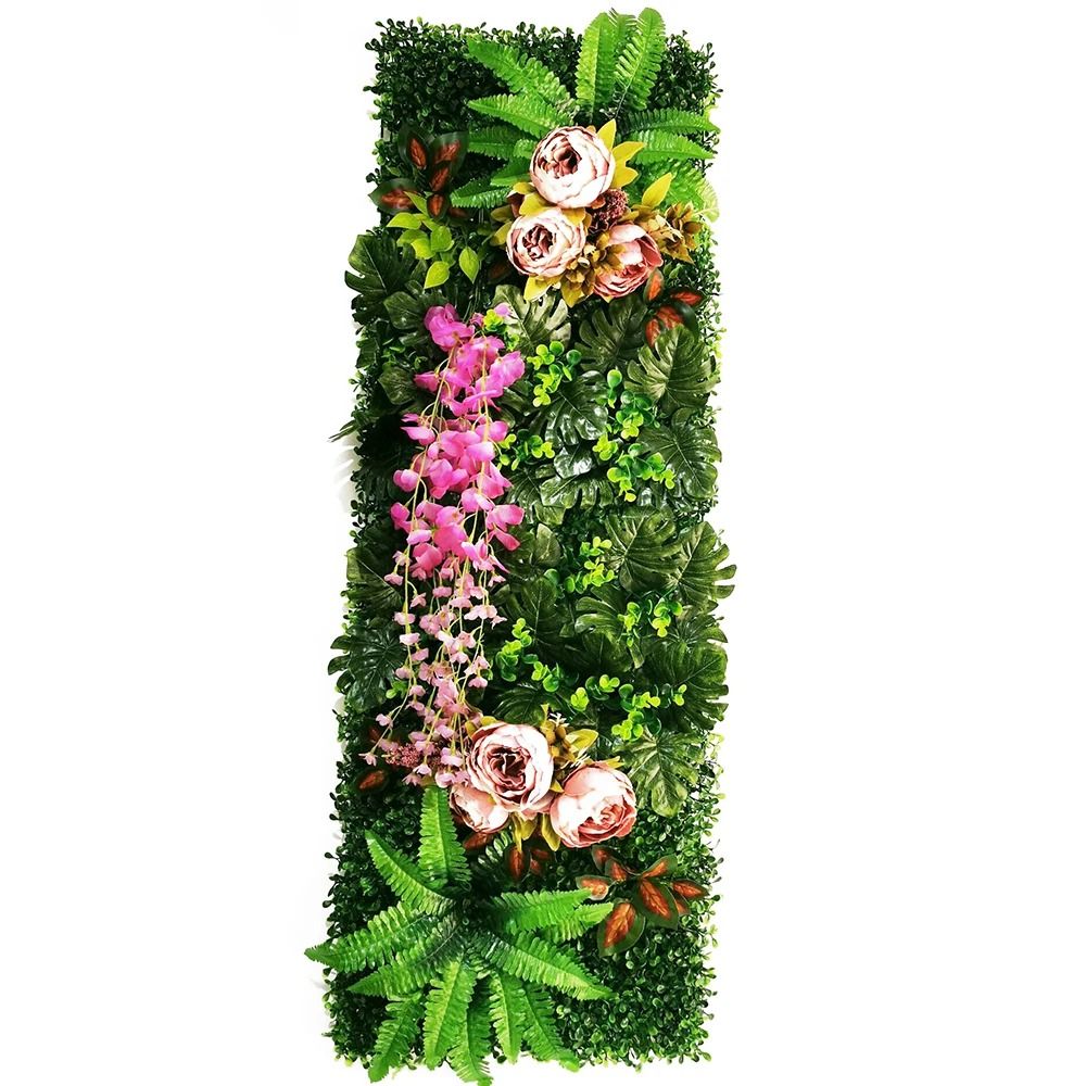 Botanical Vertical Sculpture – High-Definition Moss Architectural Wall Panel