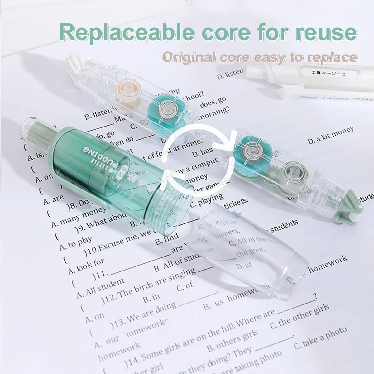 Industrial Standard 12-Piece Transparent Dot Dispensing Tape Set