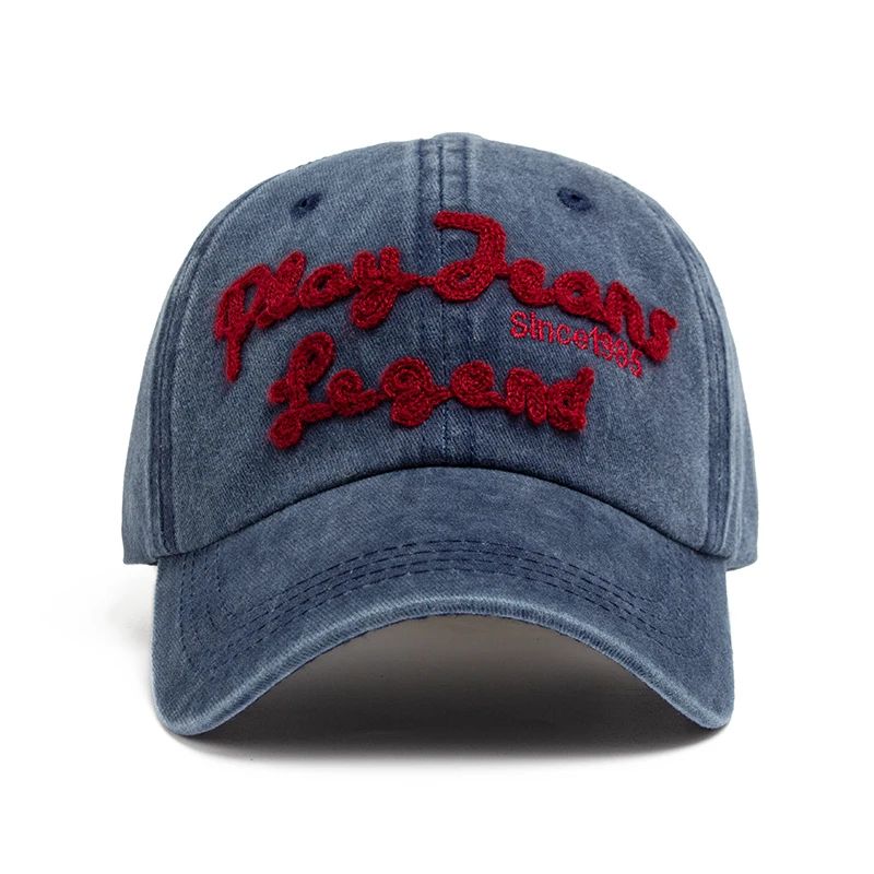 CNTANG Cotton Letter Embroidery Baseball Cap