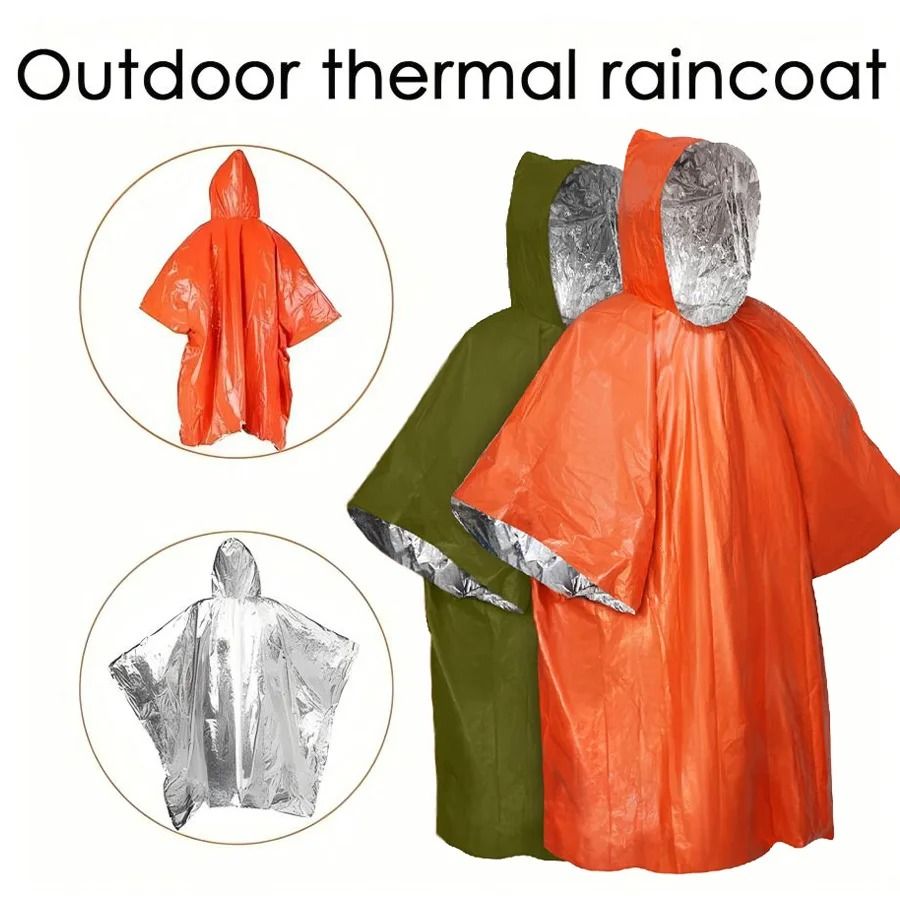 Emergency Thermal Survival Poncho