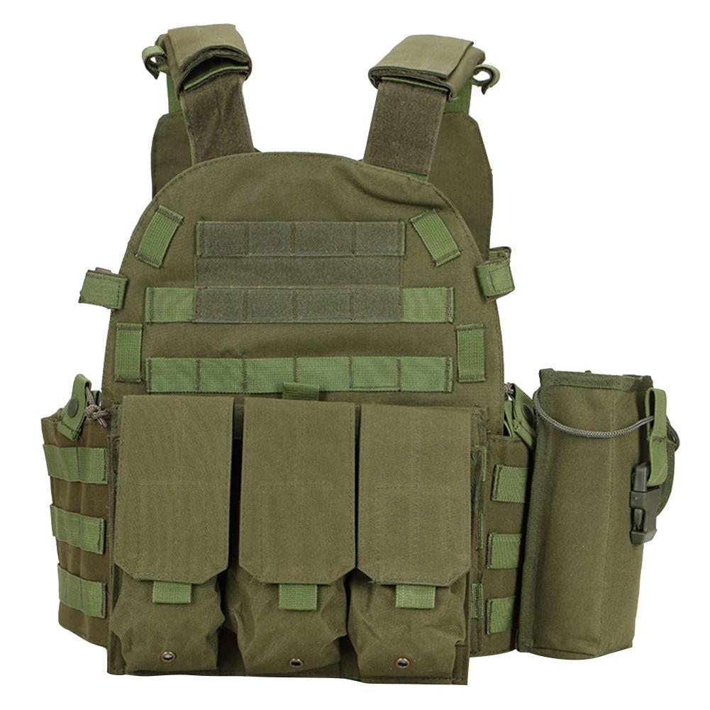 Adjustable Tactical Hunting Vest MOLLE Chest Vest Camouflage Outdoor Waistcoat