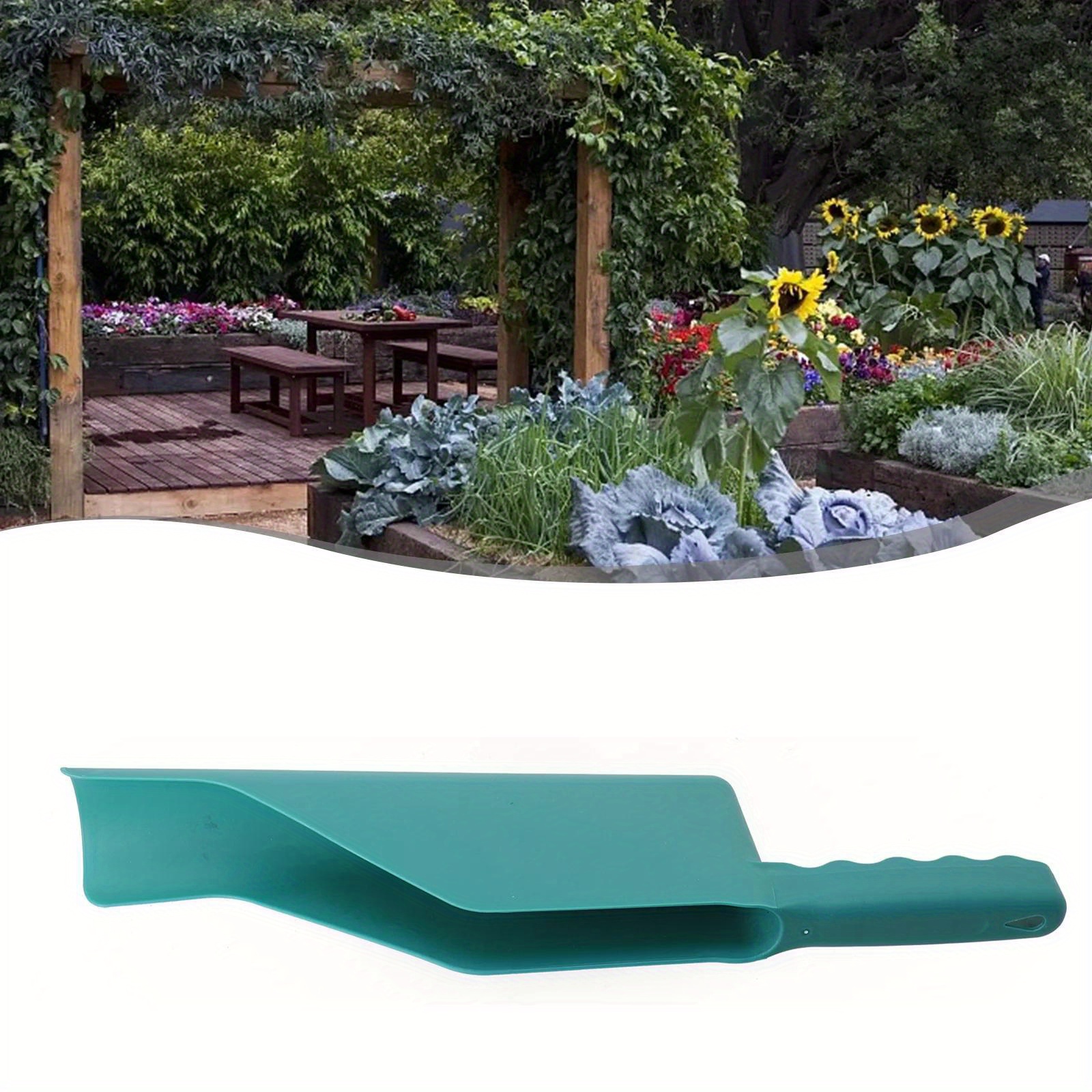 Flex Fit Dirt Debris Remove Gutter Getter Scoop, Multi Use Roof Tool, Eaves Garden Leaf Gutter Spoon Shovel Supplies
