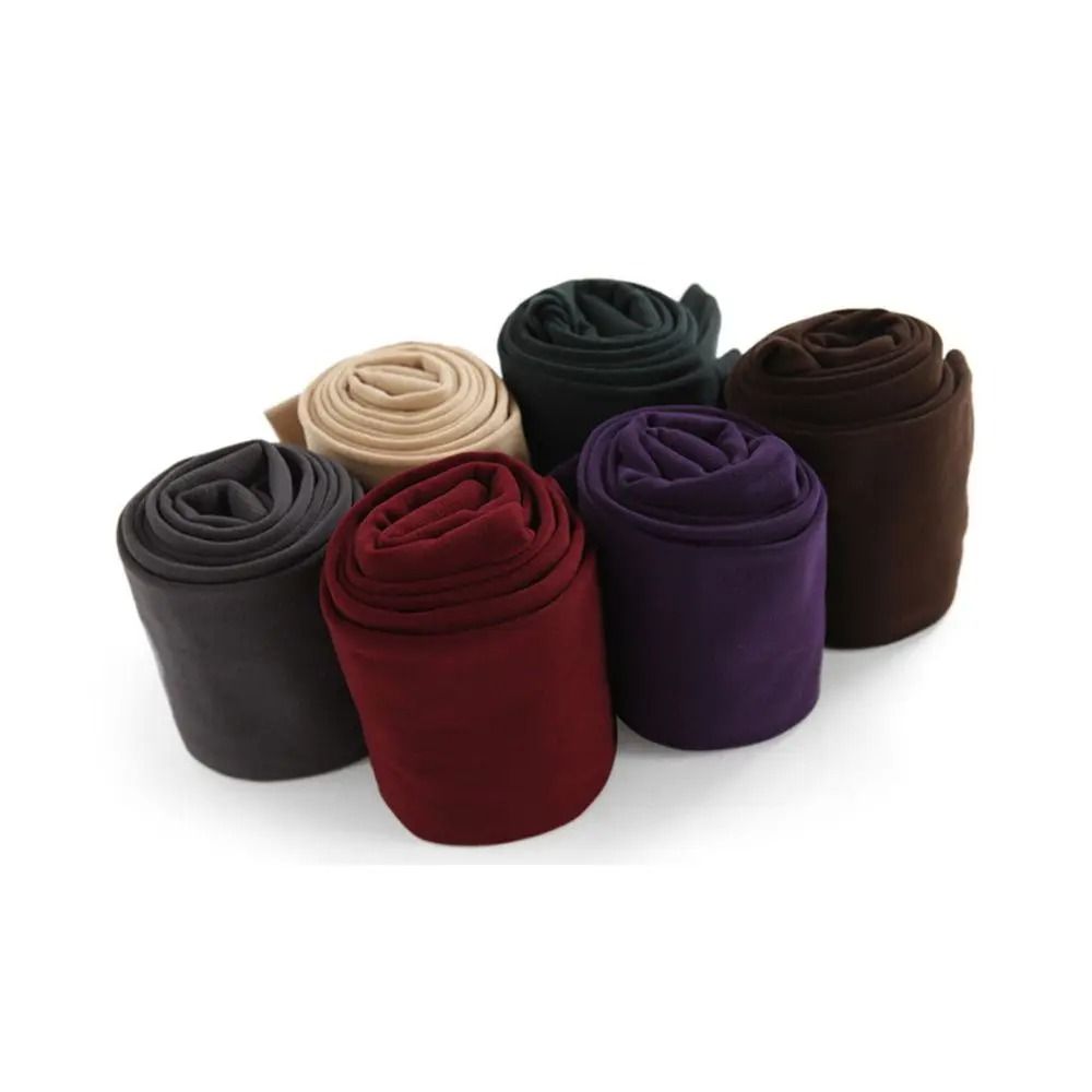 Womens Thermal Fleece Pantyhose Warm Fleece Lined Tights Winter Full Foot Leggings