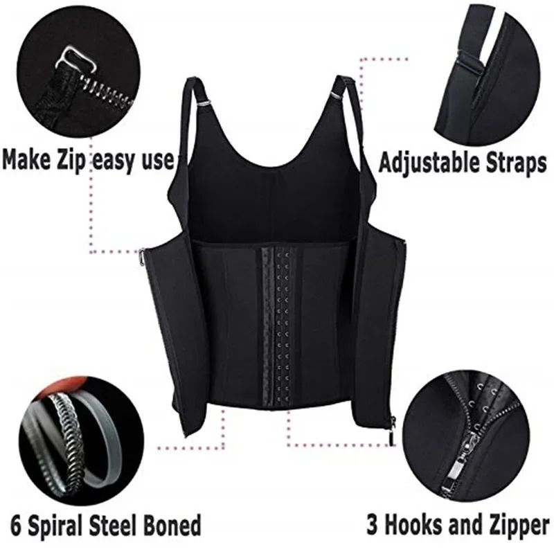 Sweat Waist Trainer Vest and Slimming Corset