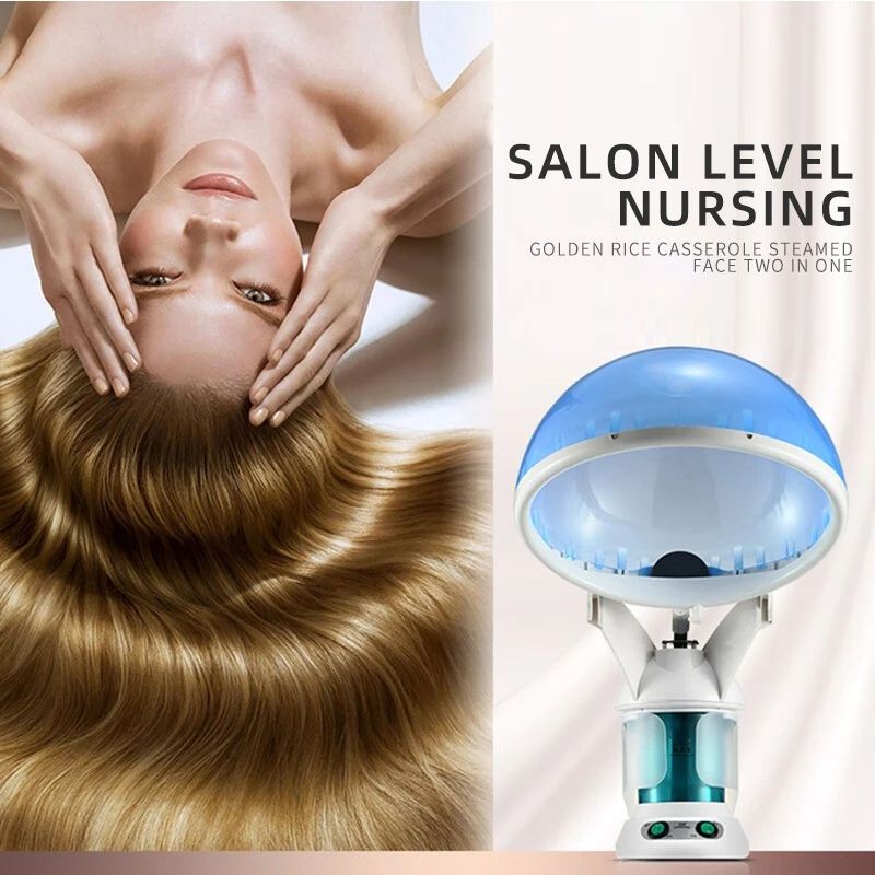 NanoGlow 2-in-1 Facial and Hair Steamer with Ozone Hot Mist Hydration