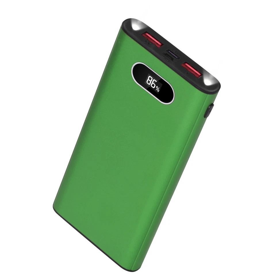 Portable Power Bank, Fast Charging Battery Pack Charger, Quick Charger for iPhone and Samsung