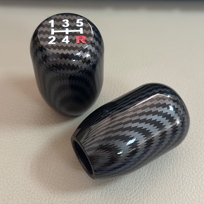 Universal 5-Speed Aluminum Gear Shifter Knob – Manual Transmission & Automatic Shift Lever