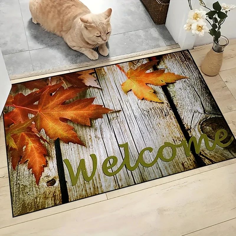 Rustic Trap Door doormat washable entry mat non-slip absorbent rug