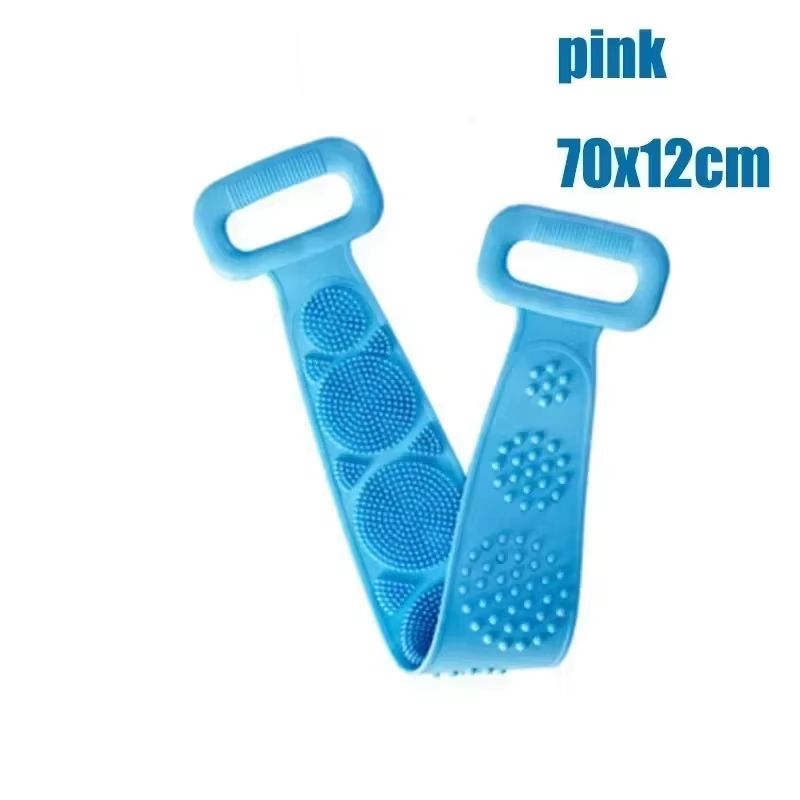 Silicone Foot Scrubber Mat Wall Mounted Shower Back and Foot Massage Cleaner